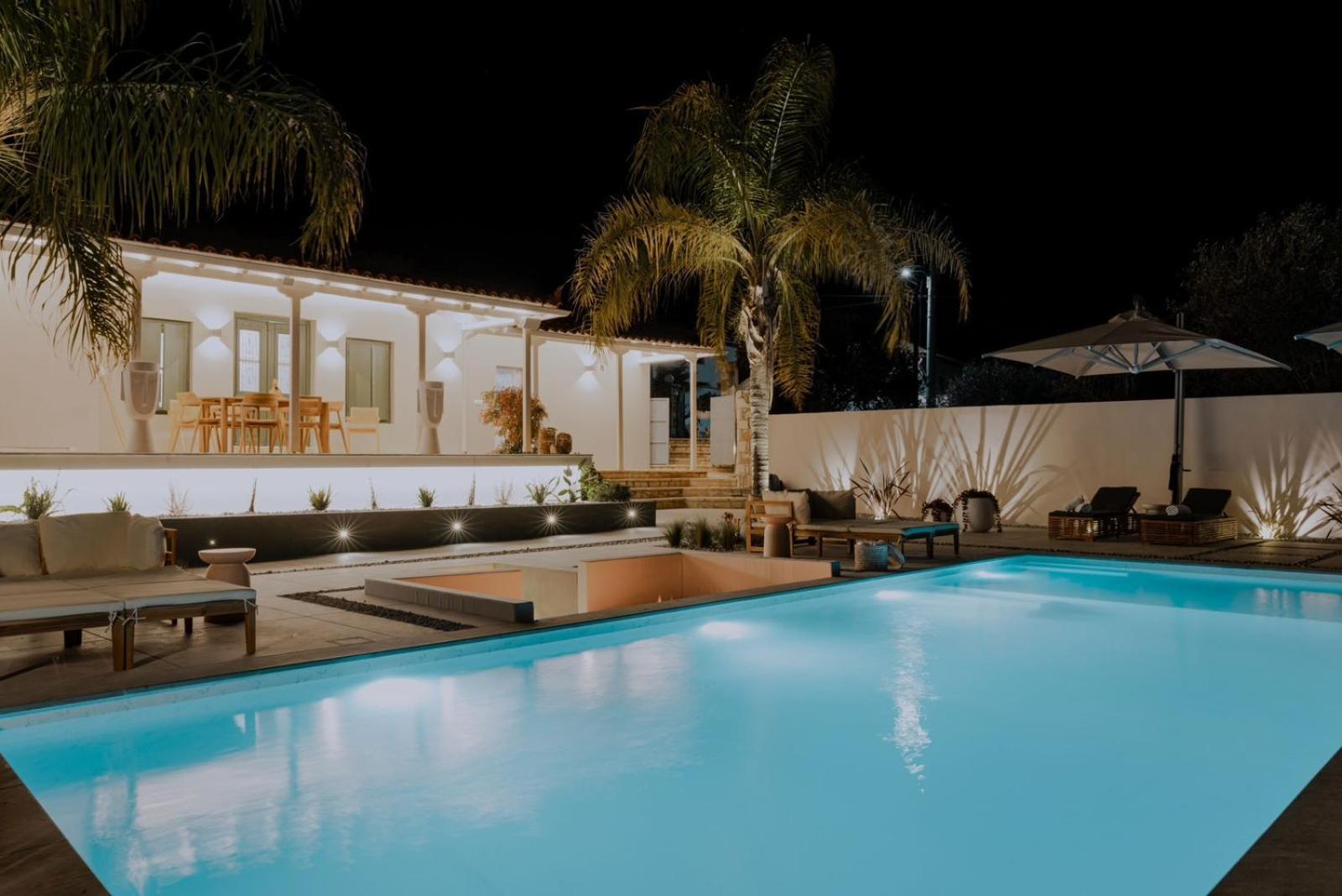 Nafplio Blue Topaz Poolside Villa Exterior photo
