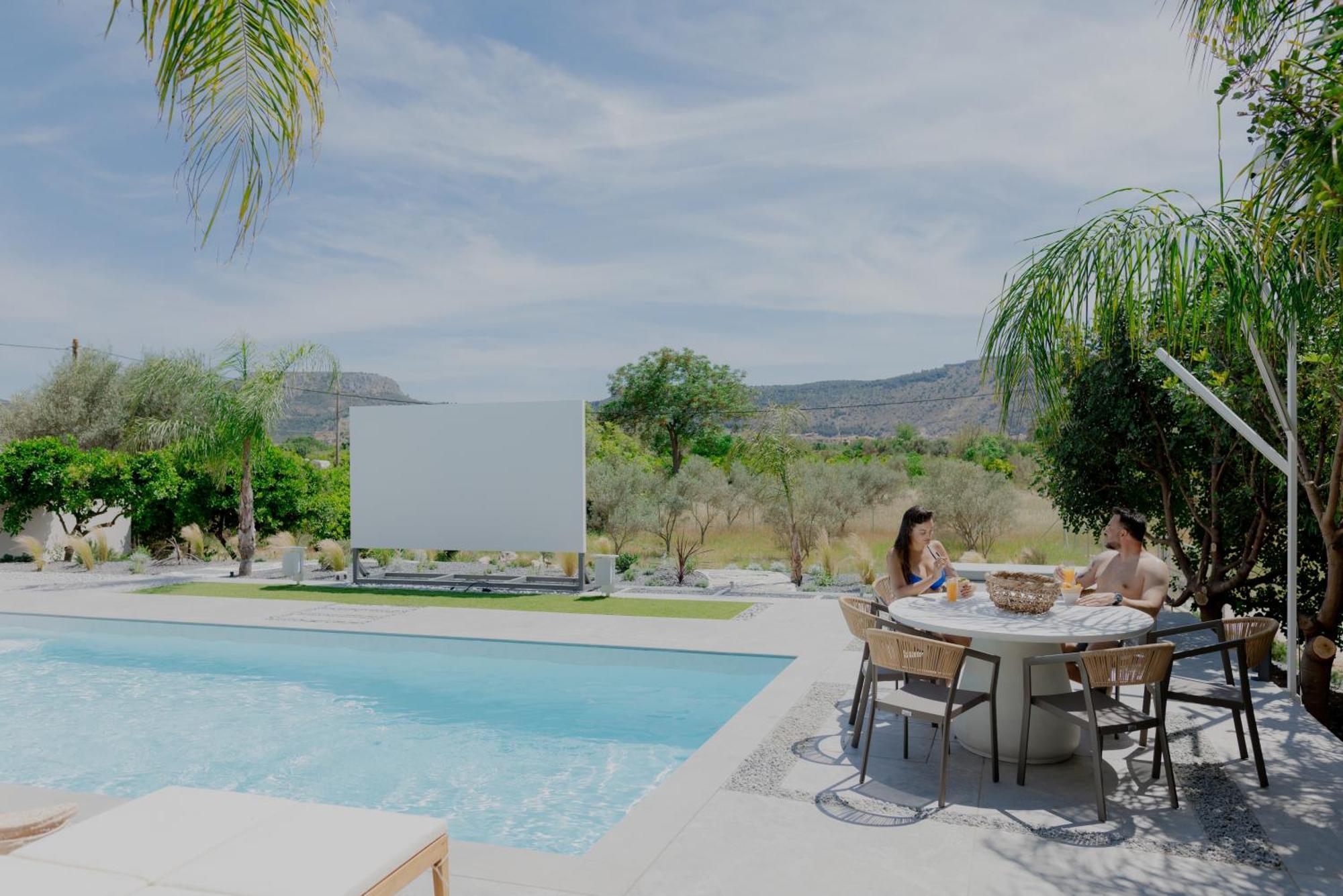 Nafplio Blue Topaz Poolside Villa Exterior photo