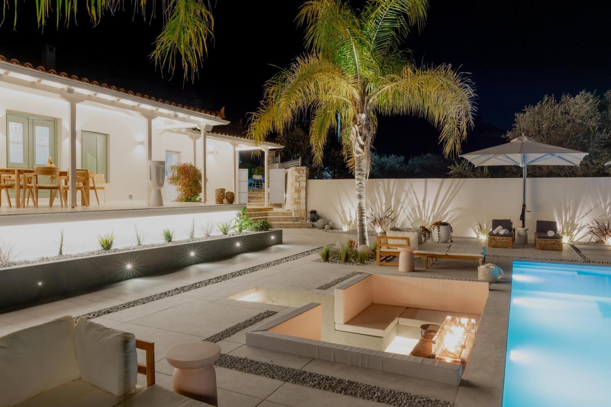 Nafplio Blue Topaz Poolside Villa Exterior photo