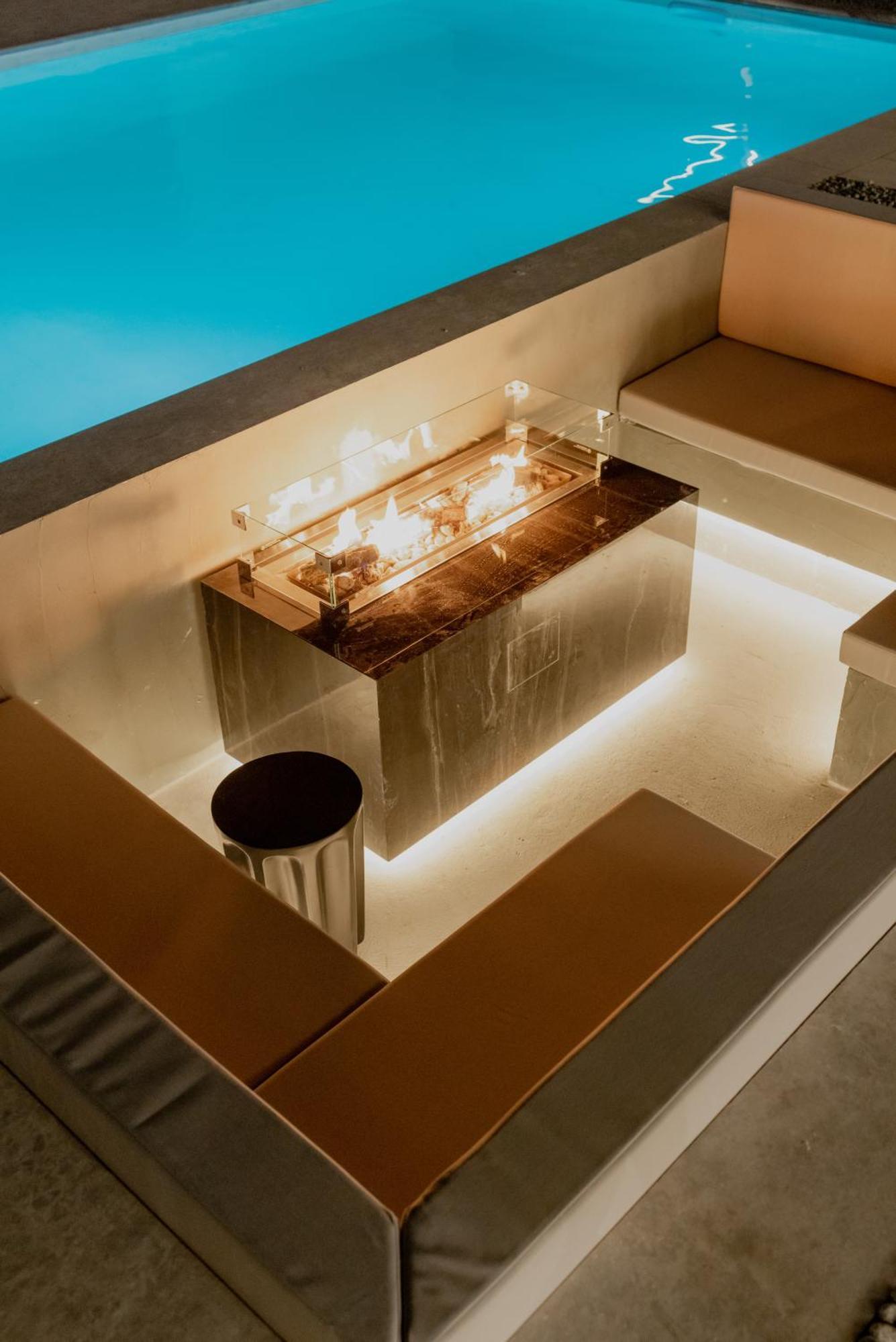 Nafplio Blue Topaz Poolside Villa Exterior photo