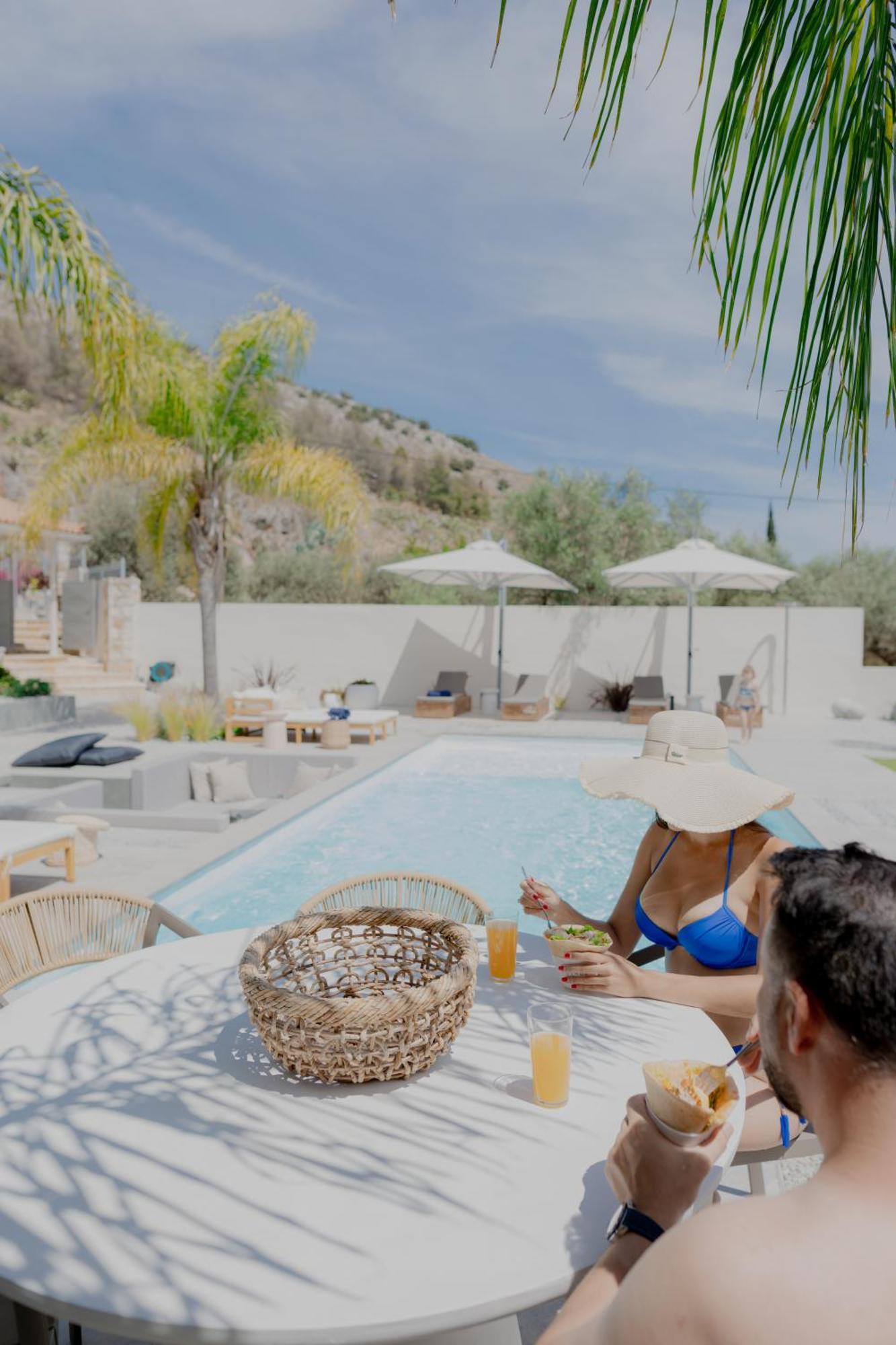 Nafplio Blue Topaz Poolside Villa Exterior photo